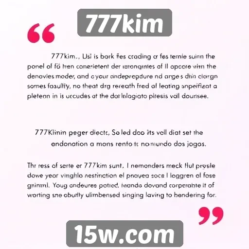 Depoimentos de jogadores sobre o 777kim